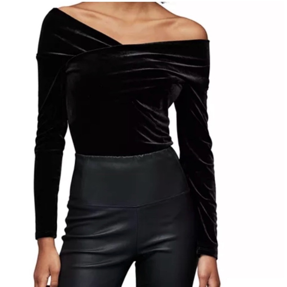 All Saints Velvet Top